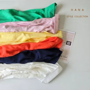 شومیز دخترانه در رنگهای شاد تابستانی- لباس دخترانه مینیمال