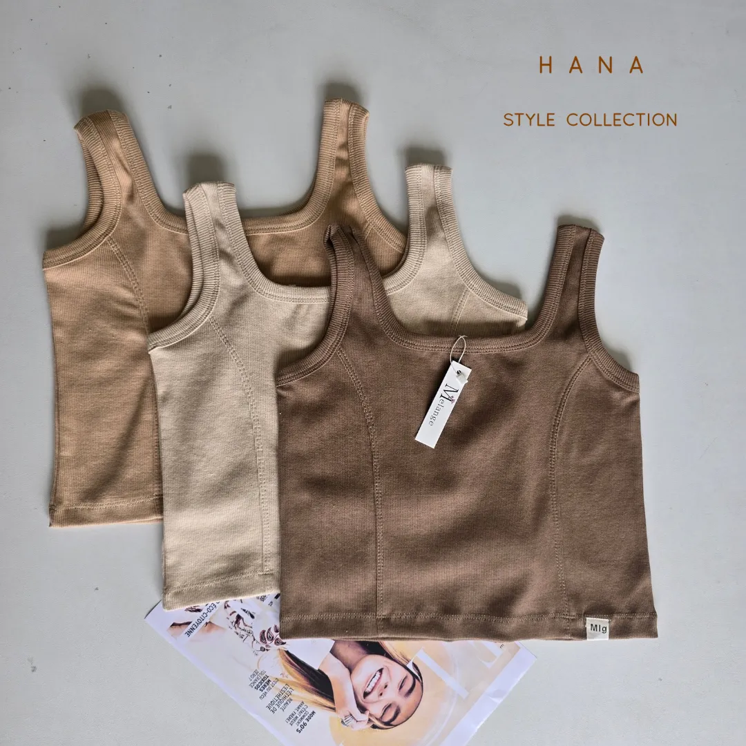 کراپ تاپ یقه خشتی کبریتی دخترانه مناسب استایل منیمال در رنگبندی نود- لباس زنانه