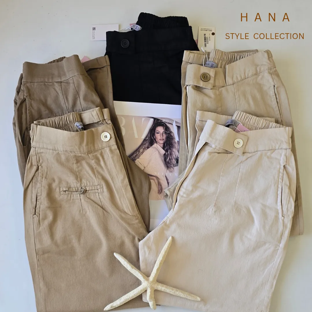 شلوار کتان اسلیم زنانه- لباس دخترانه شیک