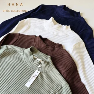 بلوز یقه ایستاده کبریتی زنانه در چهار رنگ سبز، قهوه ای، سفید، سورمه ای- لباس دخترانه