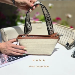 کیف کنفی دخترانه با دسته جیکبوز مناسب استایل مینیمال- لباس زنانه