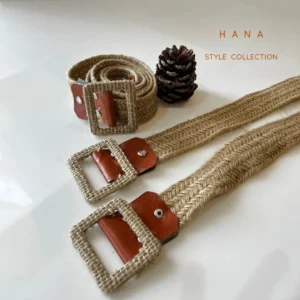 تنخور کمربند کنفی تسمه 4 سانت زنانه- لباس دخترانه