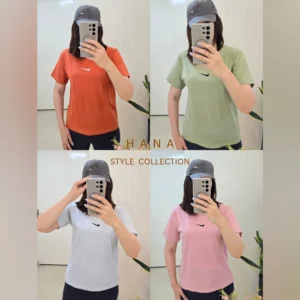 تنخور تیشرت نرمال نایک دخترانه مناسب استایل اسپرت- لباس زنانه شیک