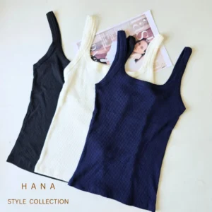 تاپ بندی کبریتی زنانهدر سه رنگ مشکی، سفید و سورمه ای- لباس دخترانه شیک