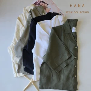 شومیز لینن برشکا دخترانه مناسب استایل اسپرت- استایل شیک