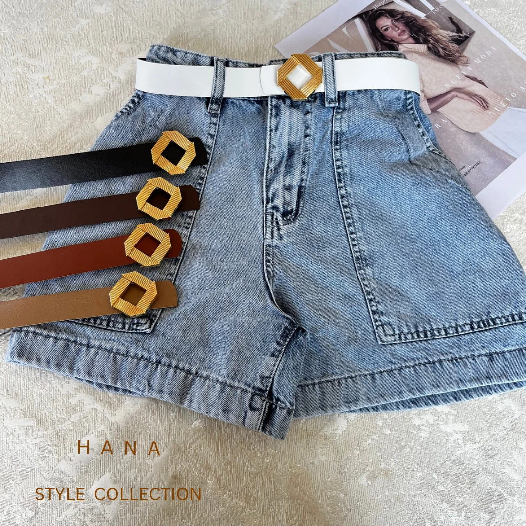 کمربند زنانه سگک لوزی