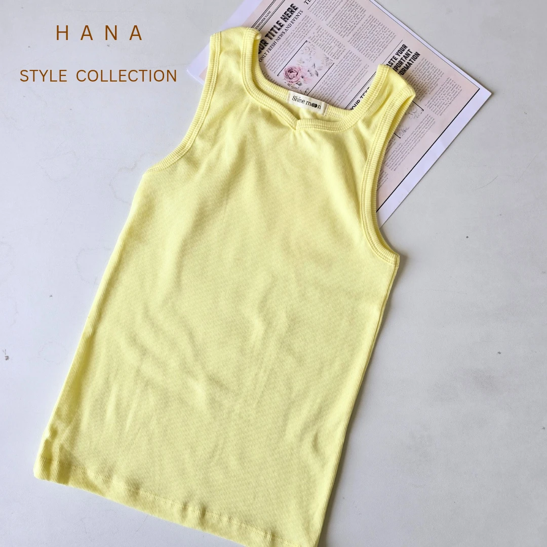 تاپ یقه دلبری کبریتی زرد کره ای دخترانه- لباس زنانه شیک