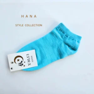 جوراب مچی نخ پنبه آبی دخترانه- لباس زنانه