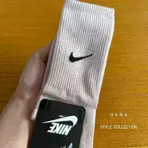 جوراب ساق بلند نایک زنانه و مردانه رنگ کرم