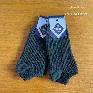 جوراب مچی کبریتی دخترانه رنگ ذغالی- اکسسوری دخترانه