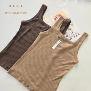 تاپ یقه خشتی کبریتی زنانه در دو رنگ نسکافه ای و قهوه ای- لباس دخترانه