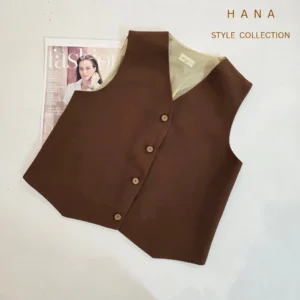 ژیله قهوه ای کرپ مازراتی آستردار دخترانه- لباس زنانه شیک