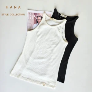 تاپ بیسیک کبریتی زنانه در دو رنگ سفید و مشکی- لباس دخترانه