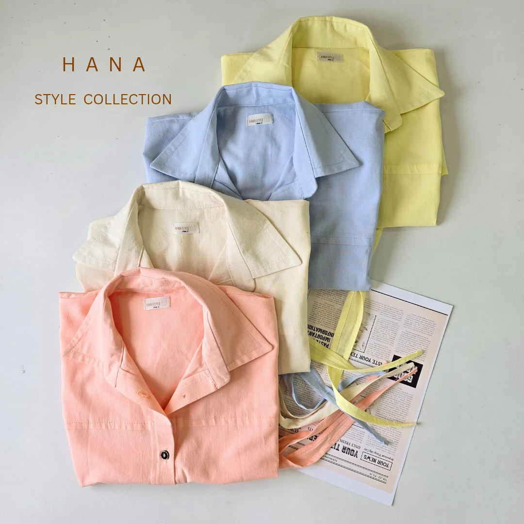 شومیز گره ای هانا استایل