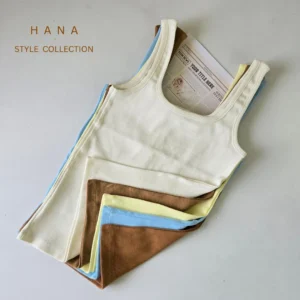 تاپ یقه خشتی کبریتی قواره آزاد دخترانه مناسب استایل تابستانی - لباس زنانه