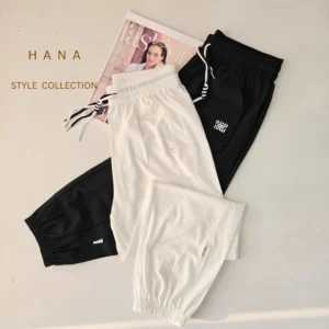 شلوار اسلش میومیو دخترانه در دو رنگ سفید و مشکی با جنس آیرو مناسب استایل تابستانی- لباس زنانه شیک