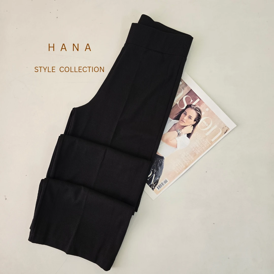 شلوار بگ کبریتی مشکی دخترانه مناسب استایل راحتی- لباس زنانه