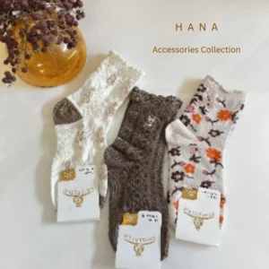 جوراب نیم ساق طرح دار زنانه در سه طرح متنوع- لباس دخترانه