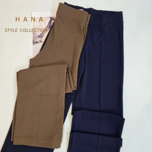 شلوار بگ کبریتی سورمه ای و قهوه ای دخترانه مناسب استایل روزمره- لباس زنانه