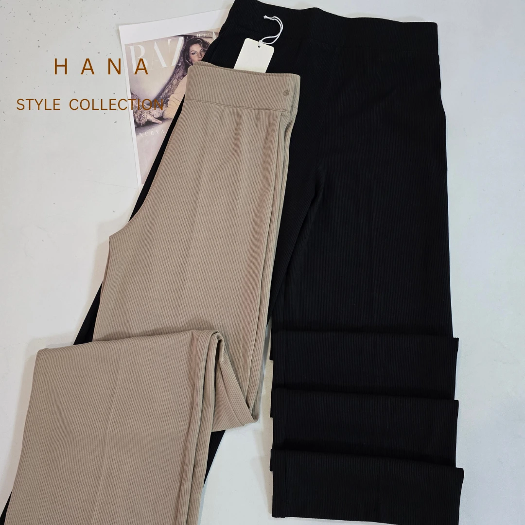 شلوار بگ کبریتی مشکی و بژ دخترانه مناسب استایل روزمره- لباس زنانه شیک