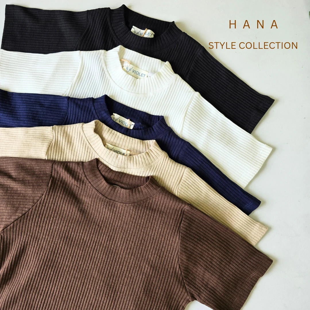 تیشرت یقه ایستاده کبریتی زنانه مناسب فصل پاییز- لباس دخترانه شیک