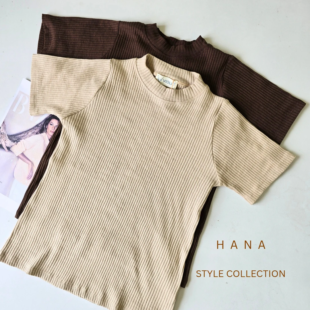 تیشرت رنگ نود یقه ایستاده کبریتی دخترانه مناسب فصل پاییز- لباس دخترانه زمستانی