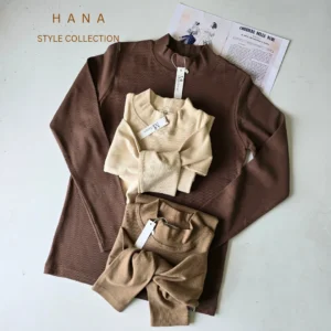 بلوز کشبافت سوپر زنانه در رنگبندی نود مناسب پاییز و زمستان - لباس دخترانه مینیمال