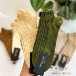 جوراب مچی سوپرپنبه لب دالبری زنانه در دو رنگ زرد و سبز- لباس دخترانه مینیمال