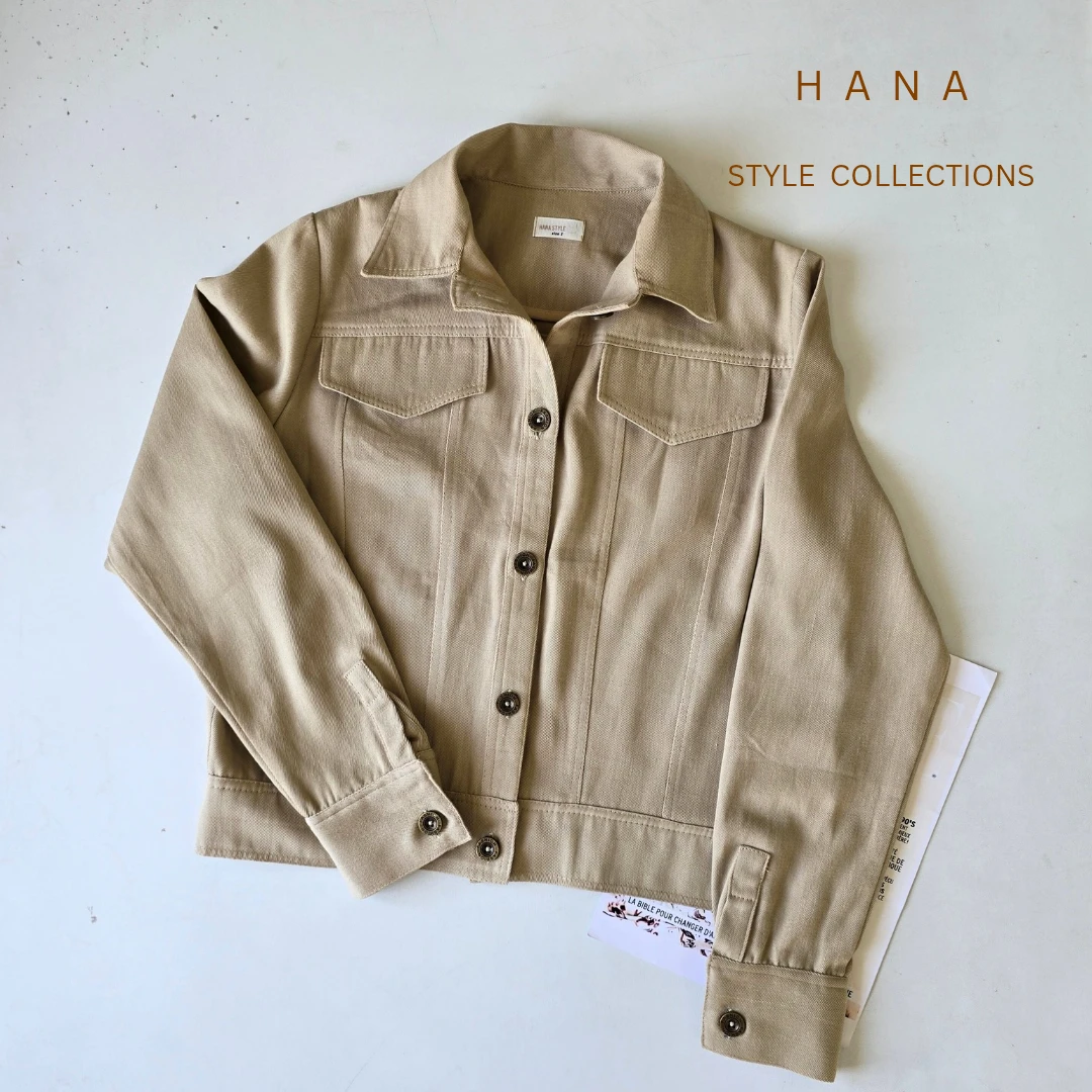 کت کرم کتان دخترانه هانا استایل مناسب استایل روزمره و رسمی- لباس زنانه