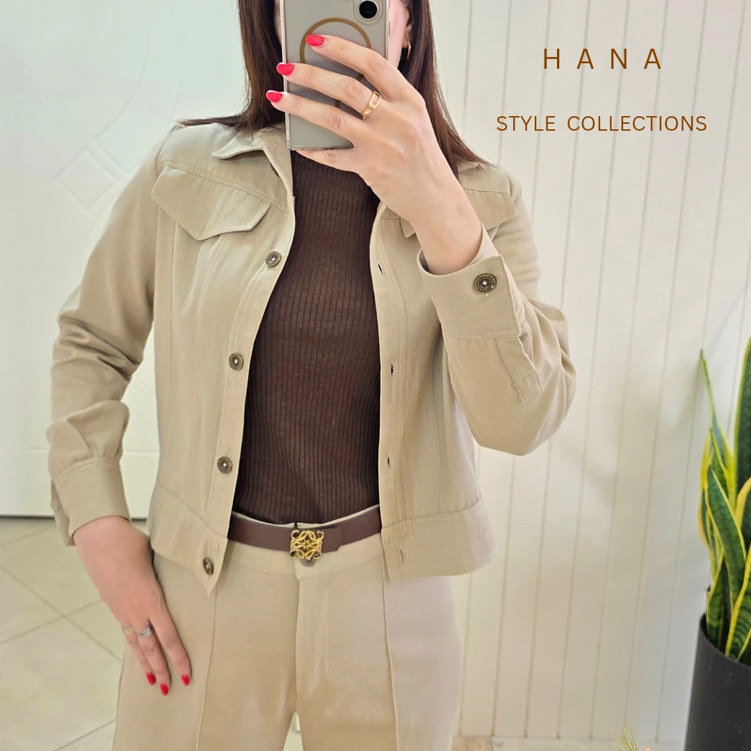 کت و شلوار کتان زنانه - تصویر 4