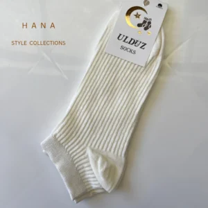 جوراب سفید مچی سوپرنخ کبریتی زنانه- لباس دخترانه شیک