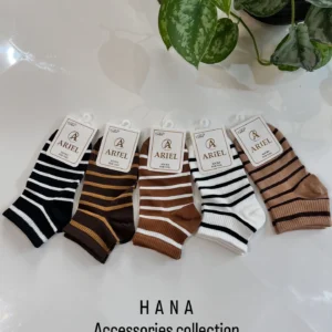 جوراب مچی طرحدار دخترانه با طرح رینگی- لباس زنانه