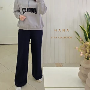 تنخور شلوار بگ گلکسی پنبه مشکی دخترانه مناسب استایل خیابانی، لباس زنانه