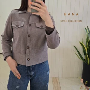 تنخور کراپ کت فوتر دخترانه کالباسی تیره ، لباس زنانه شیک