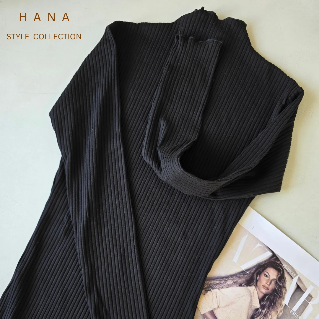 بلوز زنانه کبریتی یقه ایستاده ژوله سیاه، لباس دخترانه