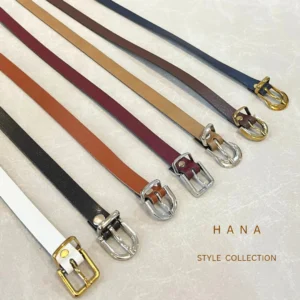 کمربند دخترانه بیسیک 1.5 سانت مناسب استایل مینیمال- اکسسوری شیک