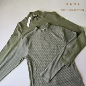 بلوز یقه ایستاده کبریتی دخترانه ردر دو رنگ سبز سیج و سبز زیتونی روشن مناسب فصل پاییز- لباس زنانه