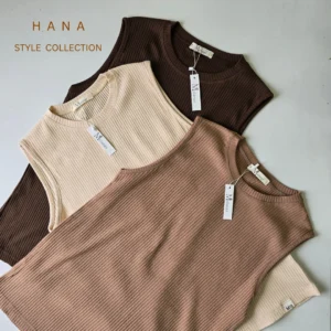 تاپ زنانه کبریتی قواره آزاد در سه رنگ کرم، قهوه ای و نسکافه ای- لباس زنانه شیک