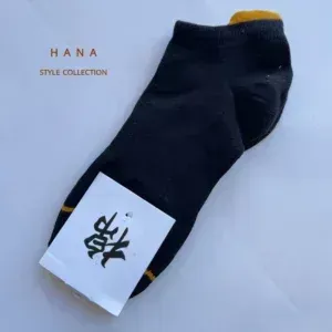 جوراب مچی ساده لبه دار زنانه جنس سوپرپنبه رنگ مشکی- اکسسوری دخترانه